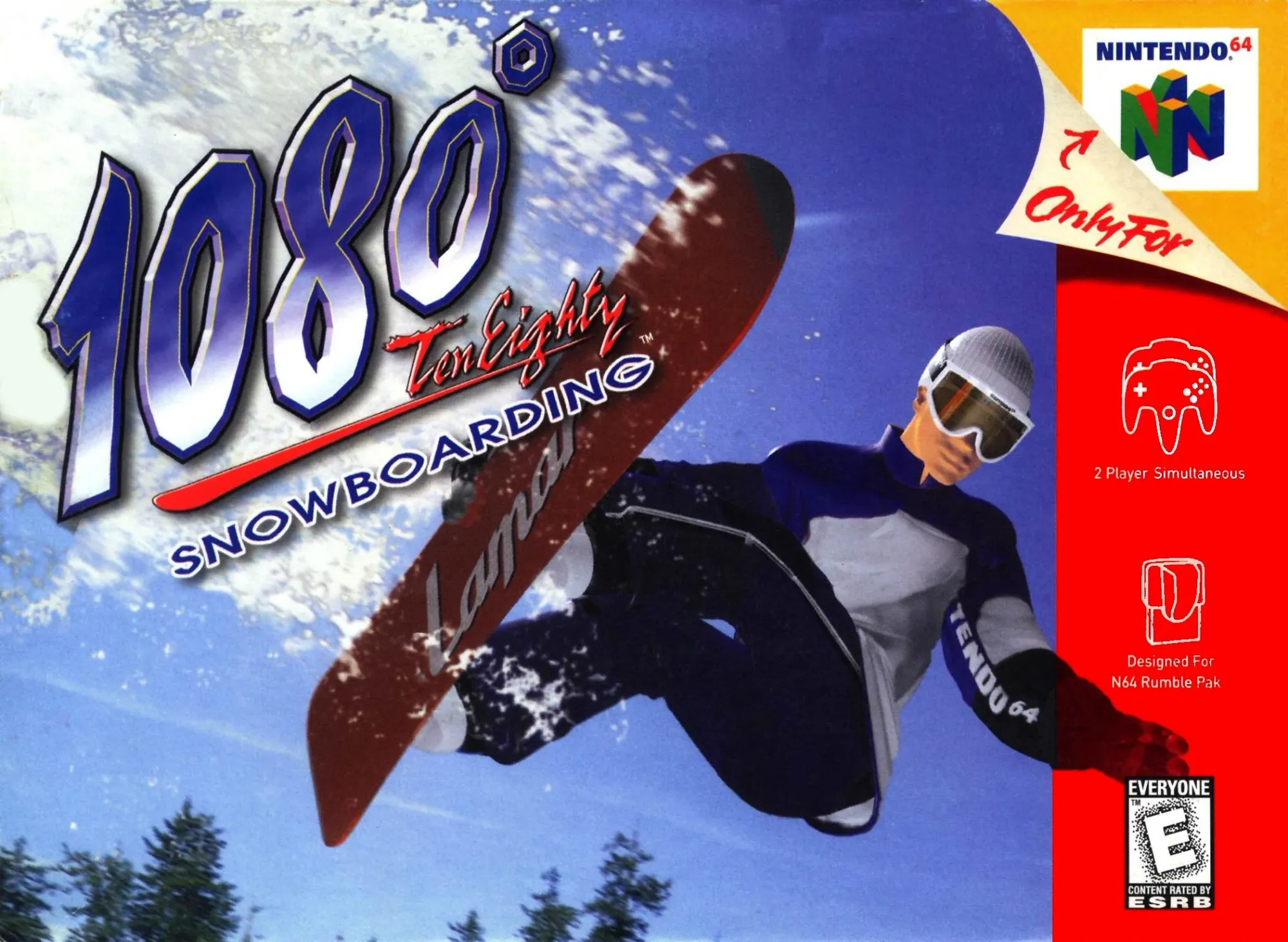 Videojuego 1080 snowboarding para nintendo 64